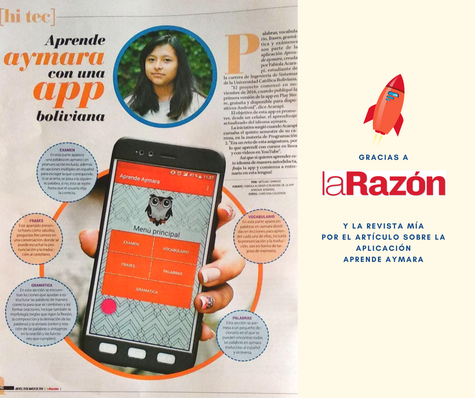 La Razon, nota de prensa